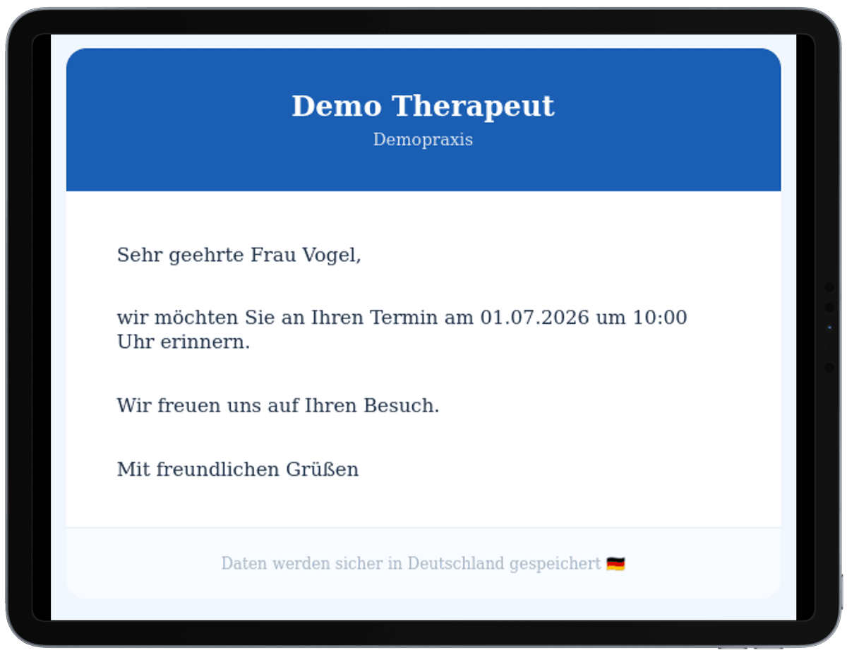 Terminerinnerungen