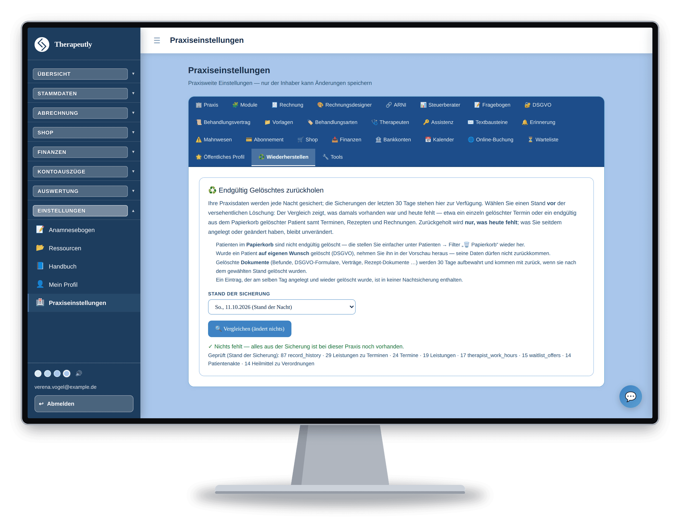 Sicherheit & Datensicherung